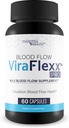 Flusso di sangue Vira Flexx Pro - I nostri migliori integratori di circolazione del sangue - Miglior trattamento del flusso sanguigno maschile - Supplemento di flusso sanguigno Mens - Pillole di circolazione sanguigna per migliorare il flusso sanguigno