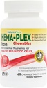 Natures Plus Hema-Plex Iron - 60 Masticaggi a bacca mista - 85 mg Ferro Elementale - Totale Sangue - con Vitamina C & Bioflavonoidi - Non OGM, Vegan & Gluten Free - 20 Serve