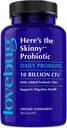 LOVEBUG Skinny Prebiotici e Probiotici per la salute digestiva delle donne & supporto immunitario - 10 miliardi di CFU Probiotic Strains Gut Health, Gas, costipazione & Bloating, 30ct