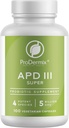 Kosher APD III Integratore Probiotico, Supporta costipazione occasionale, diarrea, gas &amp; Bloating, 5 miliardi di CFU Manutenzione 100 capsule vegetariane