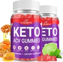 Keto ACV Gummies 1500MG Aceto di sidro di mele Keto formulato con polvere di succo di barbabietola di melograno B12 Vegan Non OGM 120 Gummies