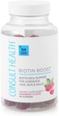 Console Salute BIOTIN Boost Gummies per Capelli, Pelle e Unghie - 10.000 mcg - Vegan Vitamina B Integratore alimentare - Supporta la crescita più veloce dei capelli e delle unghie - Raspberry Flavor - Carrot nero - 60 Conte
