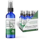 Timo di Brittanie Organic Travel Hand Sanitizer Spray, Rosemary & Peppermint 2oz 6 Count | Vitamina E Aloe idratante | Non Greasy & Replenishes Moisture & Nourishes Skin