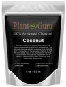 Polvere di carbone attivata 8 oz. Coconut - Cibo Grade Kosher Non OGM - Denti Sbiancamento, Maschera facciale e Sapone Fare. Promuove la disintossicazione naturale e aiuta la digestione