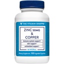 Zinco con Rame - Supporta la salute immunitaria - 50 MG (100 capsule vegetariane)