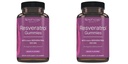 Riserva la bellezza- Resveratrolo Gummies 100 mg, supplemento antiossidante per la salute del cuore, supplemento antiossidante supporta l'invecchiamento sano, Vegan - 2 Pack
