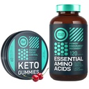 WILD FUEL Aminoacido essenziale supplemento e Keto Candy MCT olio Keto Gummies energia, potere e recupero Bundle