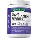 Verità della natura Multi Collagen Peptide Polvere | 9 oz | Tipo I, II, III, V, X | Non aromaed | Non-GMO & Gluten Supplemento gratuito
