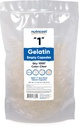 Nutricost Empty Capsule Gelatin Size 1-1000 Clear Empty '1' Gel Capsule - Kosher, Non OGM, Soy Free, Gluten Free