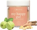 cosmix My Happy Gut, per una migliore digestione, Bloating & Salute generale Gut, Naturale, Basato su piante Superfood Blend, Rende fino a 40 Serve, Aggiunto Zucchero, Vegan 50 G (Pack of 1) Brown