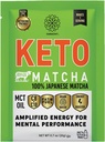 Harmony, Keto Matcha, Pure Japanese Matcha to Amplify Energy and Mental Performance, Instant Drink Mix Packet, 68 mg di caffeina per porzione, 12 pacchetti