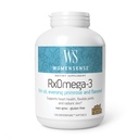 DonnaSense da Fattori Naturali, RxOmega-3 Fish Oil, Supporta un cuore sano e articolazioni con olio di Primrose, Omega-3 DHA e EPA, Gluten Free, 120 softgels (60 porzioni)