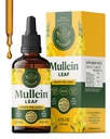 HERBAMAMAMA Mullein Drops for Lungs - Vegan Lung Cleanse with Mullein Leaf Extract, Echinacea Tincture & Licorice - Non-GMO, Alcol & Sugar-Free Respiratory Support Supplement - 56-Day Supply
