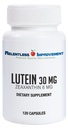 Alta potenza 30mg Lutein Plus 6mg Zeaxanthin 120 Vege-Capsules naturale Marigold estratto per la salute degli occhi Nessun filler 100% Active Material