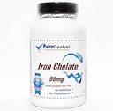 Iron Chelate 50mg // 200 capsule // Pure // da PureControl Supplements