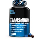 EVL Thermogenic Fat Burner Support - Fast Acting Weight Loss Energy and Appetite Support - Trans4orm Green Tea Supplement per uomini e donne - 60 Serve