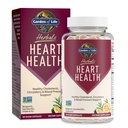 Integratore di salute cardiaco con Folate, Bergamotto, Tè verde & vitamina E & K per il colesterolo, Supporto circolatorio e pressione sanguigna, Non OGM, Gluten-Free, Citrus Flavor, 30 Serve