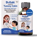 Tummy Calm Dr. Kids Rilievo a gas per bambini & Upset Stomach Support, Gocce a gas alternative per neonati & bambini, Soluzione orale sicura e delicata, Rilievo naturale di costipazione, 5 Fl Oz (Pack of 1)