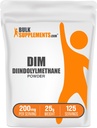 BulkSupplements.com polvere DIM - polvere di diindolylmethane, supplemento DIM per gli uomini e le donne - senza aroma & senza glutine, 200mg per porzione, 25g (0.88 oz) (pacchetto di 1)