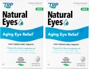 Occhi naturali TRP, Tablet omeopatici, senza glutine, 48 ct (pacchetto di 2)