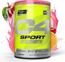 Cellucor C4 Sport Strength Pre Workout Powder - Certificato NSF per lo sport - Beta-Alanine, Creatina, Caffeina 200mg - Supplemento di energia senza zucchero per gli uomini e le donne - Fruit Punch, 20 Servings