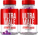 NutraRize (Pack of 2 Ultra Male Gummies 1000 MG, Vitamin Gummies, Tutto Natural Supplement to Boost Daily Performance and Overall Health, Official UltraMale Recensioni (120 Gummies)
