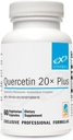 XYMOGEN Quercetin 20× Plus - Supplementi Quercetin - Complesso giornaliero con vitamina C, N-Acetyl-L-Cysteine & Nettles - Formulato per il supporto respiratorio - Vegan & Gluten-Free (60 capsule)