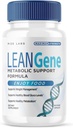 Rize labs Lean Gene Supplement, Formula di supporto metabolico per la perdita di peso avanzata, capsule di resistenza massima, pillole naturali (60 capsule)