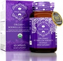 Estratto di Boswellia Organico Capsules - Boswellia Serrata Extract Capsules | USDA Organic Supplement | 5:1 Extract | Max Strength 75% Boswellic Acid | Boswellia Complex | 60 Vegan Boswellia Capsule