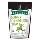 Astha Leanbeing Organic Dandelion Leaf & Root (100Gm) Herbal Tea | per la pulizia del fegato, supporta la funzione del rene e la salute