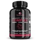 L'ENCLARE NUTRITION D Mannosio con pillole di mirtillo, supporto Urinary Tract Health UTI, rene, vescica, pulizia del fegato, detox. Capsule D-mannose 1000mg, Polvere di succo di mirtillo, Dandelion & Hibiscus