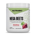 Polvere di radice di barbabietola biologica NutraBio Superfood con nitrati e antiossidanti - Supporta prestazioni, circolazione sanguigna, flusso sanguigno e salute generale - Non OGM, Vegetariano, 30 Serve