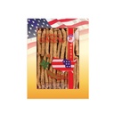 Hsu's Ginseng SKU 105-4 | Long Small #2 | Cultivated American Ginseng from Marathon County, Wisconsin USA | |氏花| | 4oz Box, כ参, B0009NG68S