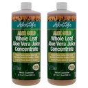 Aloe Life - Succo integrale Aloe Vera, Organico, Senza Glutine (Aloe Gold, 32 oz) | 2-Pack