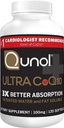 Qunol CoQ10 100mg Softgels, Ultra 3x migliore assorbimento Coenzyme Q10 Integratori - Supplemento antiossidante per la produzione vascolare e di salute e di energia del cuore - 4 mesi di alimentazione - 120 conte
