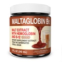 Maltaglobina Vitamina B12 Integratore alimentare, Supporto emoglobina, B12 Vitamine per l'energia, 8 fl oz, 1-Pack