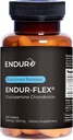 ENDUR-FLEX, Glucosamina Chondroitin Joint Support Supplemento per aiutare a conservare la tua mobilità attiva, senza glutine, 500mg/200mg (200 compresse)
