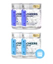 Cheers R&R Combo | Ripristino + Rilievo | Sentirsi meglio dopo aver bevuto e sostenere il vostro fegato | DHM, L-Cysteine, Cardo al latte, Ginger, White Willow Bark, Caffeina, L-teanina | 24 Dosi Ogni | Supplementi