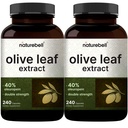 Estratto di foglie di oliva 2 Pack 30000mg, 480 capsule totali | 40% Oleuropeina attiva, 50:1 Equivalente di erbe – Ricco di polifenolo e antiossidanti flavonoidi per la salute del cuore Immune & – Non-OGM