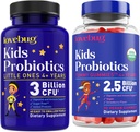 Lovebug Multi-Strain Probiotic Pearls e Soil-Based Probiotic Gummy Bundle
