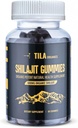Tila Organic Himalajit Resina Gel Morbido - 60 Gummies, 600 mg- Supplemento naturale per uomini e donne con oltre 85 minerali Trace, acido Fulvico e acido Humico Vegan Gluten Free