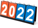 Tavolo portatile superiore scoreboard Flipper, Multi Sport Score Flip Scoreboard Score Keeper