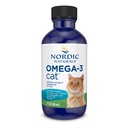 Nordic Naturals Omega-3 Cat, non aromaed - 2 oz - 304 mg Omega-3 Per One mL - Olio di pesce per gatti con EPA & DHA - promuove cuore, pelle, cappotto e salute immunitaria - Non-OGM