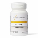 Vitamina E - Supplemento antiossidante per il supporto sanitario cardiovascolare* - Supporto cardiaco* - Dairy-Free & Gluten-Free - 60 Vitamin Softgels (60 Serve)
