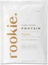 Proteine Probiotiche a base vegetale Rookie Wellness - Polvere di proteine di pea organica con profilo aminoacido completo, prebiotici e probiotici Gut-Healthy, & Oltre 25 vitamine e minerali (10 Sachet, Vanilla)