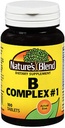 Nature's Blend B Complex #1 Tablets - 100 ct, Confezione da 3