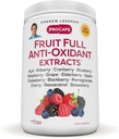 ANDREW LESSMAN frutta completa antiossidante estratti polvere 600 Servings - 14 estratti naturali di frutta e di bacche. Mirtillo, mirtillo, semi d'uva, melograno, resveratrolo e altro ancora.