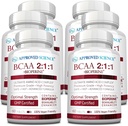 Scienza approvata BCAA supplemento - 360 compresse - 2400mg - Aumentare le prestazioni e migliorare lo sviluppo muscolare - L-Leucina, L-Isoleucina, L-Valina - Made in USA, Non-OGM