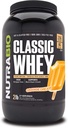 NutraBio Classic Whey Protein Powder- 25G di Protein Per Scoop - Profilo Aminoacido a spettro completo - Nessun Filler, Colori artificiali, Preservativi - Sogno arancio, 2 Pounds