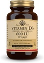 Solgar Vitamin D3 (Cholecalciferol) 15 mcg (600 IU), 120 capsule vegetali - aiuta a mantenere le ossa sane e denti - Supporto immunitario - Non OGM, senza glutine, senza latticini, Kosher, Halal - 120 Serve